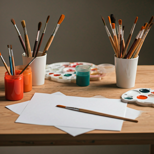 дети занимаются творчеством